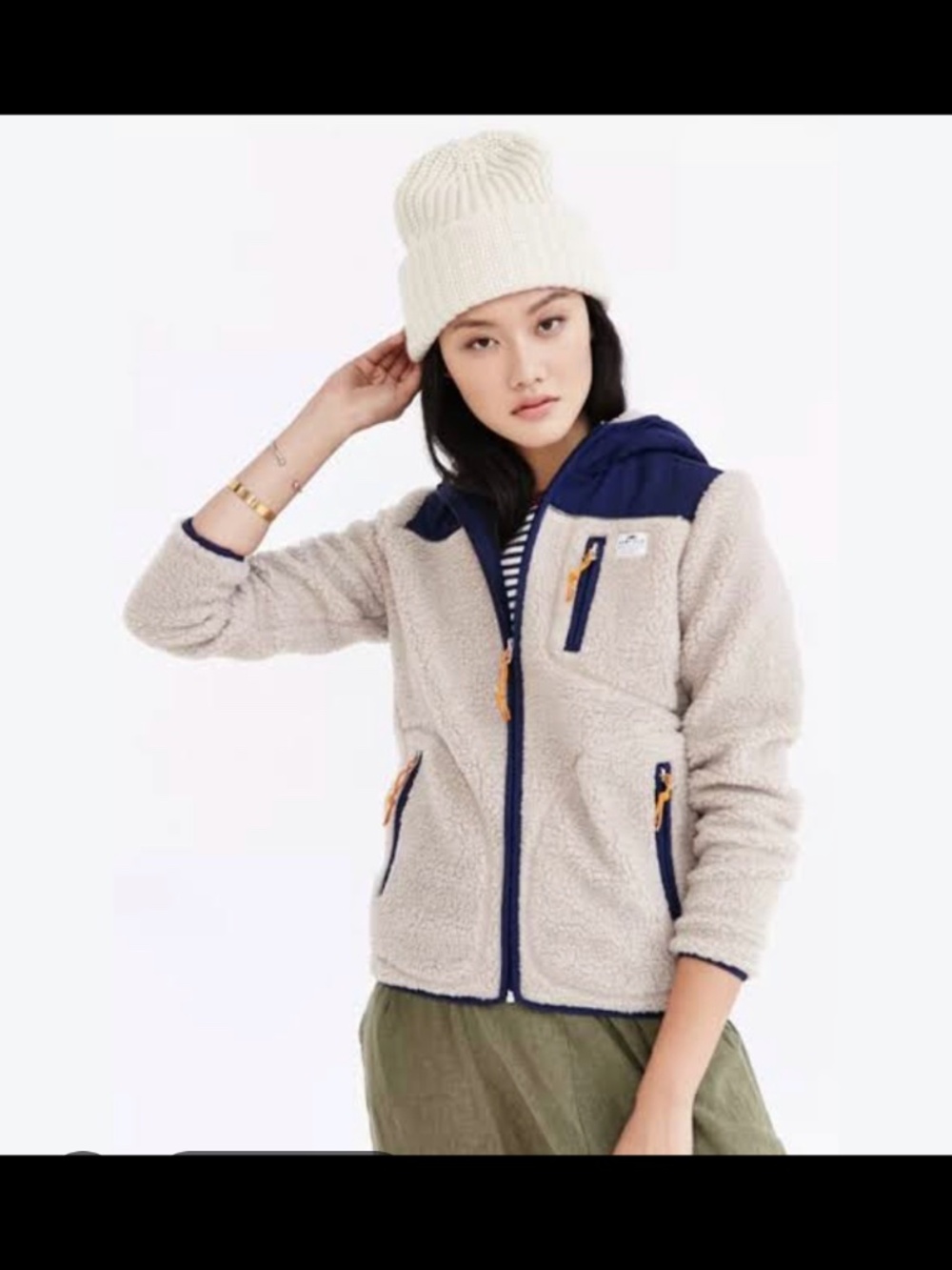 Penfield Madewell Sherpa Hooded Jacket